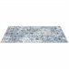 Alfombra de diseño vintage 60x110 Azul