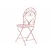 Beliani Conjunto plegable ALBINIA Rosa
