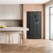 Frigorífico Bolero CoolMarket SBS 559 Dark E Cecotec Gris