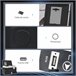 Nevera de Compresor PP, ABS HOMCOM Negro