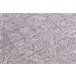 Alfombra COLOR 47373260 SISAL líneas triangulos 60x110 Lila