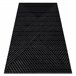Alfombra EMERALD exclusivo A0084 glamour 240x330 Negro