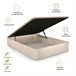 Canapé Luxury 3D 135x190 Blanco Veta