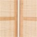 Parabán de madera y rejilla Marron