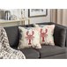 Beliani Cojín decorativo KELP Beige