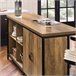 Aparador de Comedor con 2 Puertas 4 Compartimentos KNL01-F SoBuy Marron