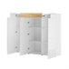 Aparador 3 puertas 1 cajón Jules 147 Blanco