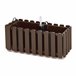 Jardinera para balcón BOARDEE FENCYCASE W Marron