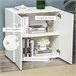 Aparador de Salón Melamina de Madera HOMCOM 70 Blanco