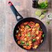 Wok Óptima+ Pyrex aluminio forjado antiadherente Negro