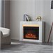KAMINIO Eléctrica Chimenea MATTI - Chimenea Eléctrica Blanco