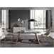 ANGEL CERDÁ Cómoda de diseño moderno de madera Gris/ Madera