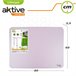 Mesa camping plegable altura regulable Aktive Camping Blanco