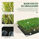 Césped Artificial PP y PE Outsunny Verde