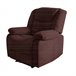 Sillón relax de tela CHEF2 Chocolate