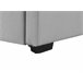 Beliani Cama con somier Poliéster MARMANDE 96x214 Azul Marino