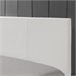 [Corium] Cama Albacete cuero sintético moderna - con colchón 169x210 Blanco
