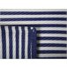 Beliani Alfombra de exterior HALDIA 90x180 Azul Marino