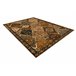 Alfombra de lana OMEGA Torino oriental 170x235 Marron