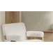 Sillón decorativo ARTEMISA blanco Blanco