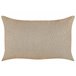 Beliani Cojín decorativo BANORI 50x30 Beige