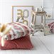2 Fundas de almohada 100% algodón percal SATET Multicolor
