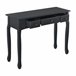 Consola mesa de entrada salón cajones de MDF 03_0004179/2 Negro