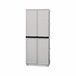 Armario exterior en PVC Gris