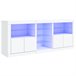 Aparador con luces LED 181 Blanco