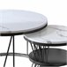 Mesa de centro, mesa auxiliar, mesa de esquina. 70x45 Blanco