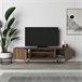 Mueble tv 3 puertas 160 cm GIACOMO Marron