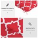 Cojines para Sillas Tela de Hilo Teñido Outsunny Rojo