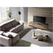 ANGEL CERDA Mueble TV nogal patas acero Nogal