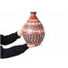 Beliani Jarrón decorativo KUMU Dorado