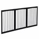 Barrera de Seguridad MDF PawHut Marron