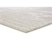 Alfombra geométrica con relieve BLANCHE - ATTICGO 80x150 Blanco
