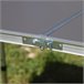 Aktive Mesa plegable regulable aluminio con 4 taburetes Gris