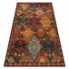 Alfombra de lana OMEGA Torino oriental 200x300 Rojo