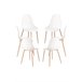 Pack 6 Sillas Mykle Blanco