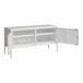 Mueble de salón Pyhtää con 2 puertas acero 118 Mueble de salón Pyhtää con 2 puertas acero 118 Blanco