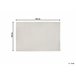 Beliani Alfombra de pelo corto ERZIN 160x230 Blanco/ Beige