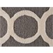 Beliani Alfombra de pelo corto ZILE 160x230 Gris Claro