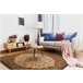 Alfombra de lana SUPERIOR PIENA Rosetón 200x300 Marron