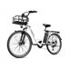 Heybike Cityscape E-Bike - Neumáticos De 26  Pulgadas 250W Batería 36V10AH Blanco