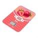 Báscula de Cocina Farm Fresh Rojo