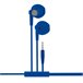 Auriculares con Cable y microfono Mooov Azul