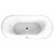 Beliani Bañera independiente CARRERA 80x180 Blanco