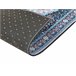 Beliani Alfombra de pelo corto GEDIZ 80x240 Azul