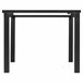 Mesa extensible de jardín ALYA gris oscuro Gris Oscuro
