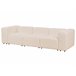 Beliani Sofá modular Bouclé FALSTERBO Beliani Sofá modular Bouclé FALSTERBO Beige